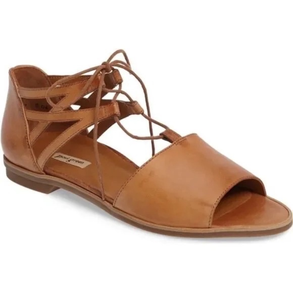 Paul Green Tan Sandals - Picture 2 of 16